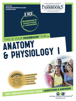 cover image of Anatomy and Physiology I